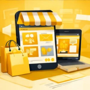 المتجر الإلكتروني الجاهز بالتصميم المخصص