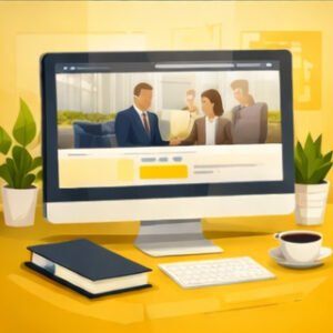 الموقع التعريفي الجاهز